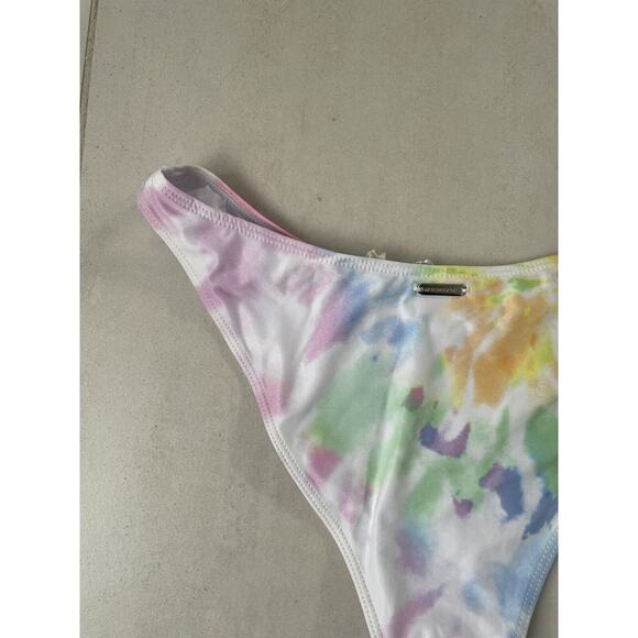 Kenny Flowers Swim Sporty Bikini Bottom Malibu Tie Dye Swimwear - Picture 6 of 10